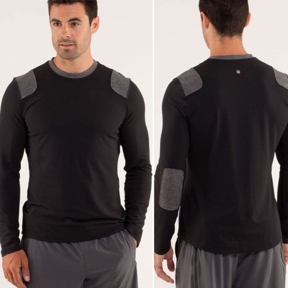 Lululemon Sprint Long Sleeve Size Medium in Black - Picture 1 of 10
